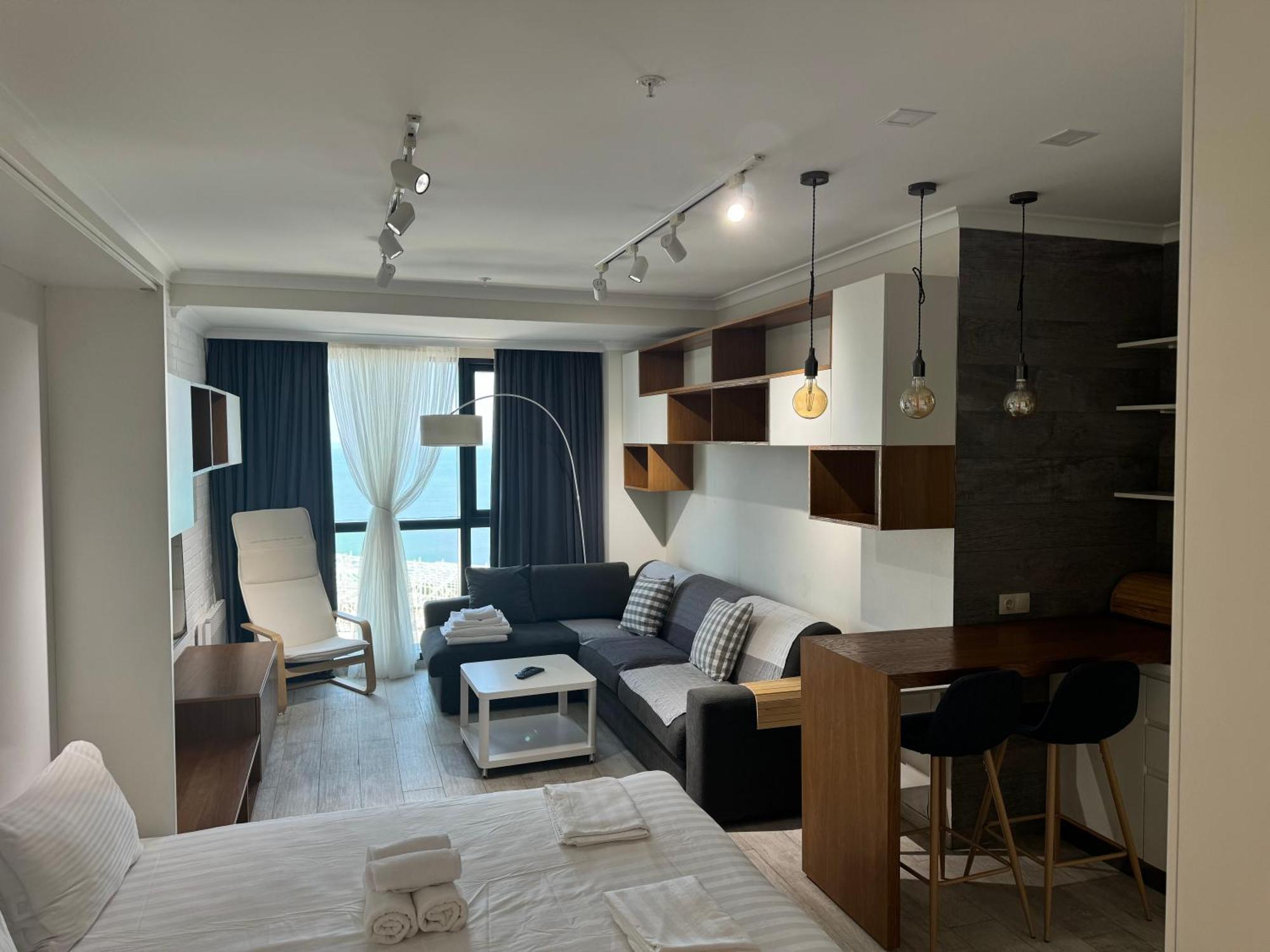 Apartment In Porta Batumi Tower Екстер'єр фото